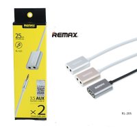 Cable audio AUX x2