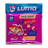 Papel Glace Metalizado