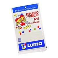 Respuesto escolar N°5 papel blanco